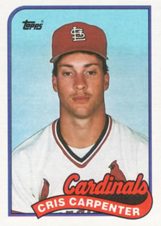 1989 Topps #282 Cris Carpenter NM-MT RC Rookie St. Louis Cardinals 