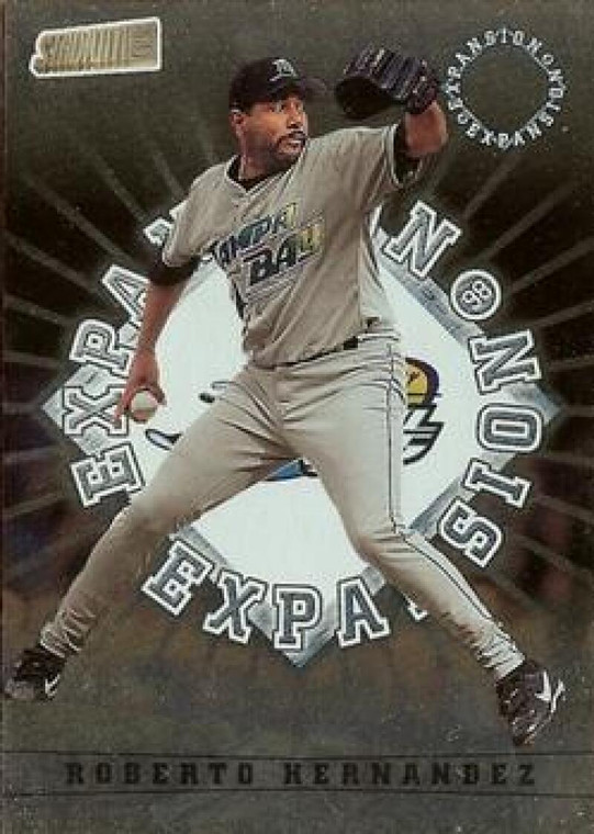 SOLD 177659 1998 Topps Stadium Club #324 Roberto Hernandez NM-MT Tampa Bay Devil Rays 