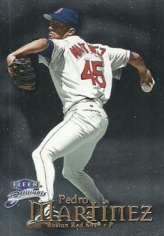 1999 Fleer Brilliants #7 Pedro Martinez NM-MT  Boston Red Sox 