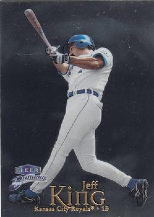 1999 Fleer Brilliants #40 Jeff King NM-MT  Kansas City Royals 