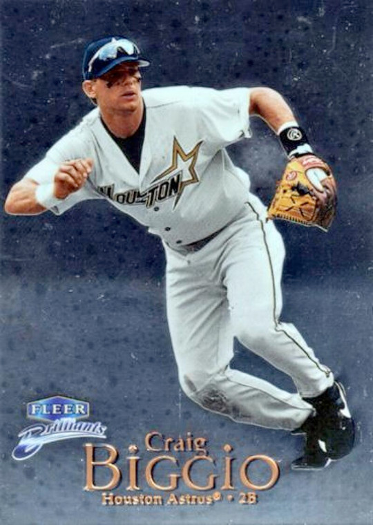 1999 Fleer Brilliants #49 Craig Biggio NM-MT  Houston Astros 