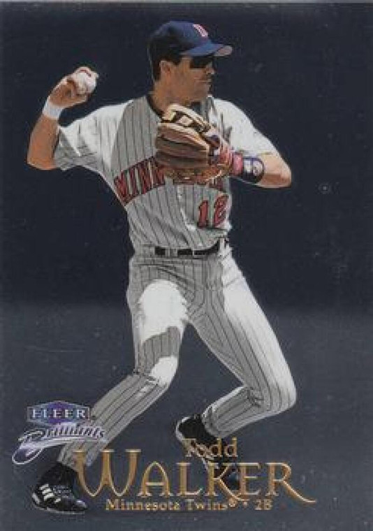 1999 Fleer Brilliants #52 Todd Walker NM-MT  Minnesota Twins 