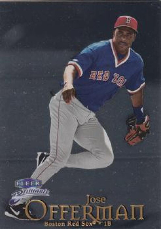 1999 Fleer Brilliants #59 Jose Offerman NM-MT  Boston Red Sox 