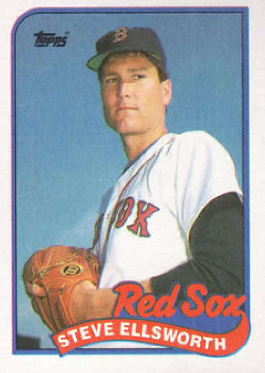 1989 Topps #299 Steve Ellsworth NM-MT RC Rookie Boston Red Sox 