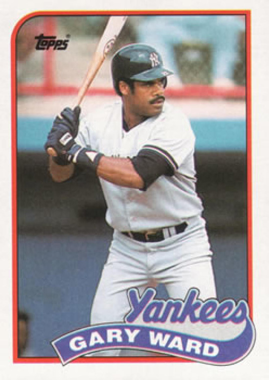 1989 Topps #302 Gary Ward NM-MT New York Yankees 