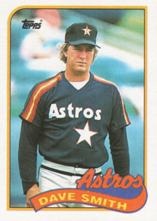 1989 Topps #305 Dave Smith NM-MT Houston Astros 