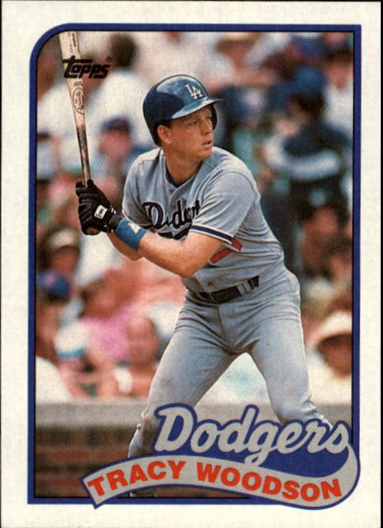 1989 Topps #306 Tracy Woodson NM-MT Los Angeles Dodgers 