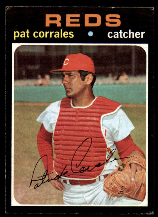 1971 Topps #293 Pat Corrales VG Cincinnati Reds 