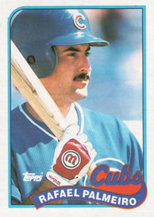 1989 Topps #310 Rafael Palmeiro NM-MT Chicago Cubs 