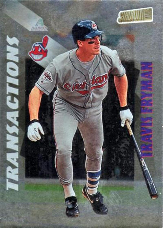 1998 Topps Stadium Club #376 Travis Fryman TR NM-MT Cleveland Indians 