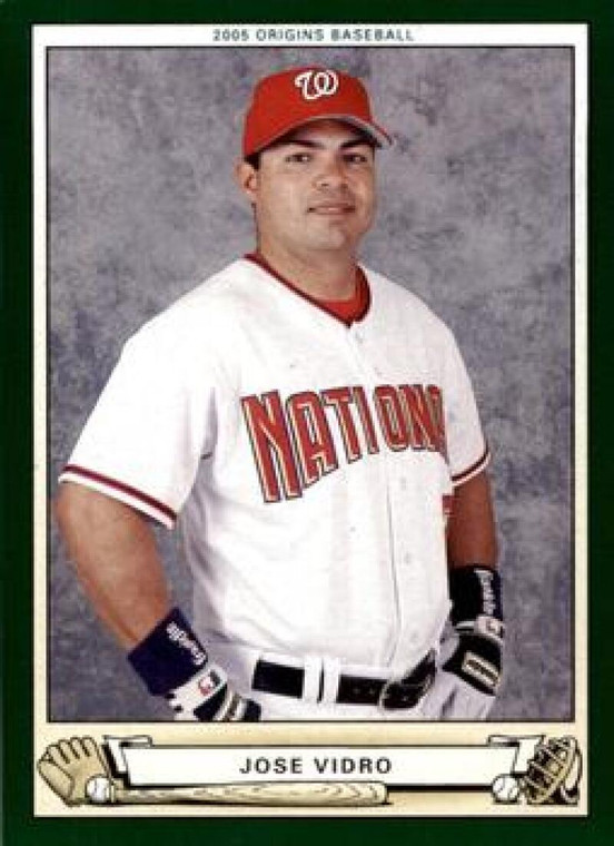 2005 UD Origins #11 Jose Vidro NM-MT  Washington Nationals 