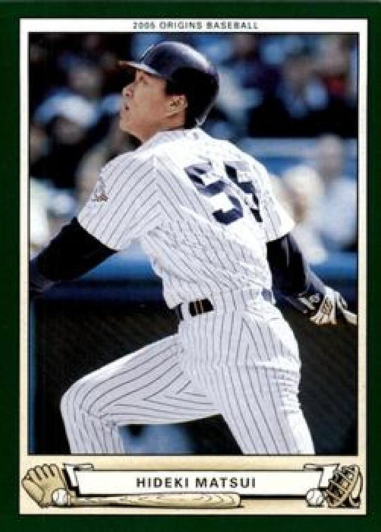 2005 UD Origins #22 Hideki Matsui NM-MT  New York Yankees 