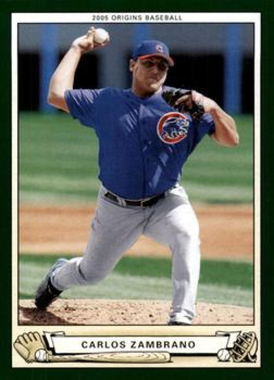 2005 UD Origins #39 Carlos Zambrano NM-MT  Chicago Cubs 