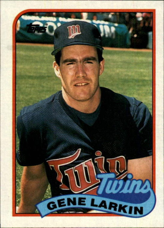 1989 Topps #318 Gene Larkin NM-MT Minnesota Twins 