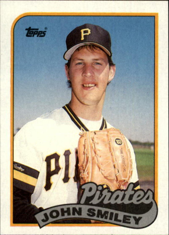 1989 Topps #322 John Smiley NM-MT Pittsburgh Pirates 