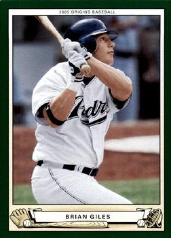 2005 UD Origins #100 Brian Giles NM-MT  San Diego Padres 