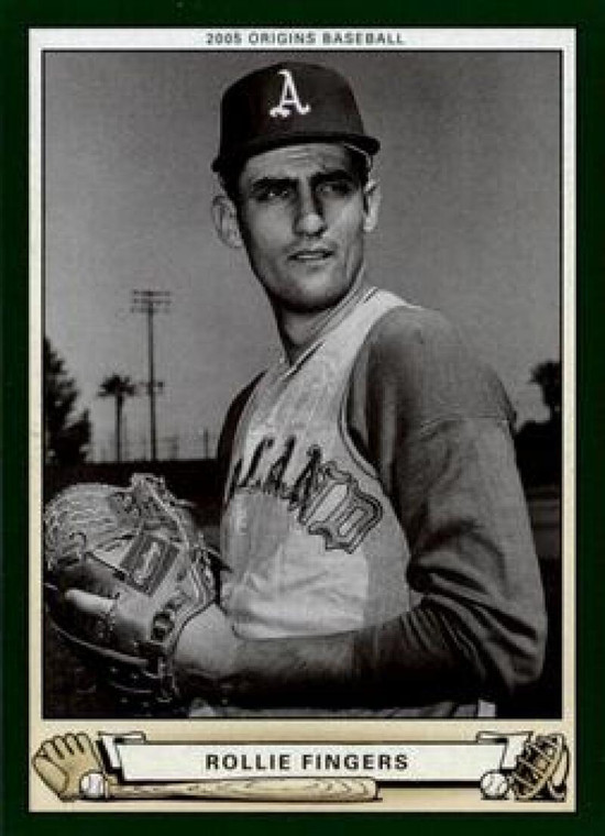 SOLD 178024 2005 UD Origins #108 Rollie Fingers NM-MT  Oakland Athletics 