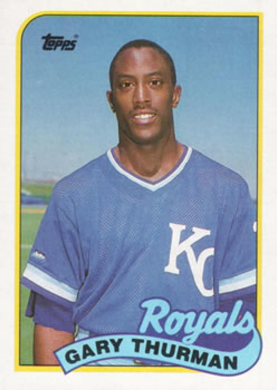 1989 Topps #323 Gary Thurman NM-MT Kansas City Royals 