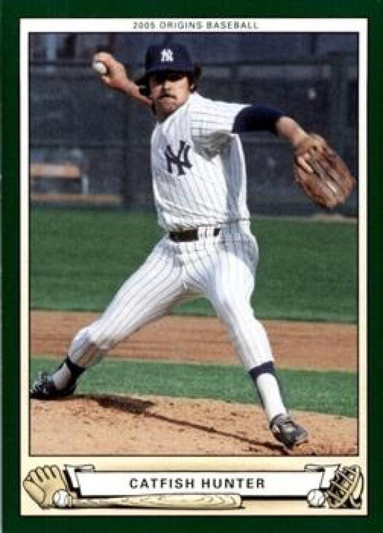 2005 UD Origins #141 Catfish Hunter NM-MT  New York Yankees 