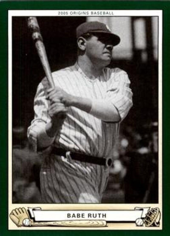2005 UD Origins #149 Babe Ruth NM-MT  New York Yankees 