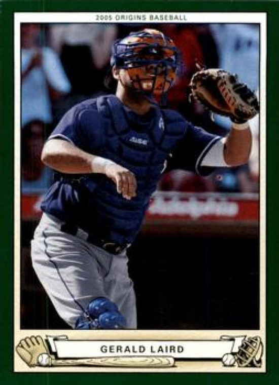 2005 UD Origins #179 Gerald Laird NM-MT  Texas Rangers 