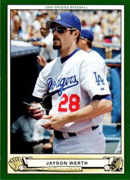 2005 UD Origins #180 Jaon Werth NM-MT  Los Angeles Dodgers 