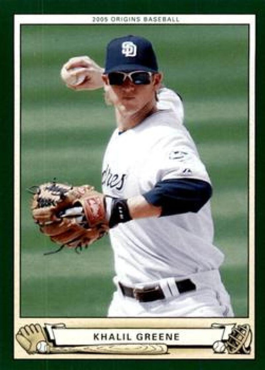 2005 UD Origins #196 Khalil Greene NM-MT  San Diego Padres 