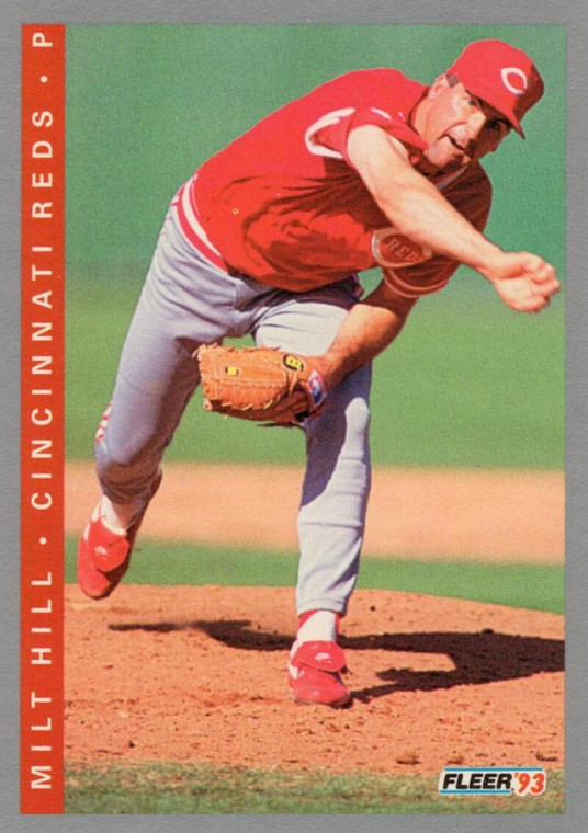 1993 Fleer #36 Milt Hill VG Cincinnati Reds 
