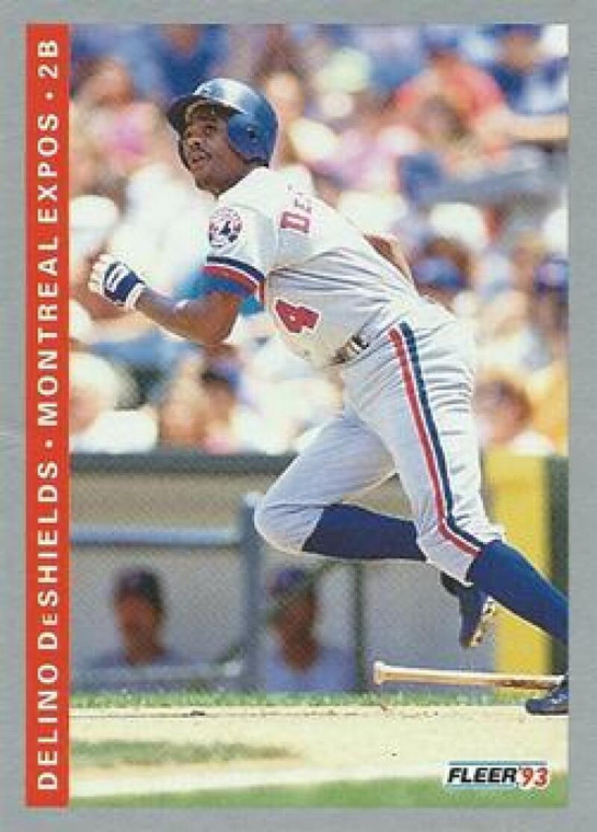 1993 Fleer #74 Delino DeShields VG Montreal Expos 