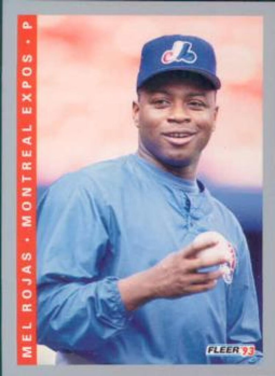 1993 Fleer #79 Mel Rojas VG Montreal Expos 