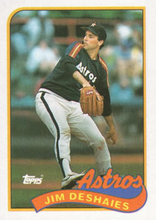 1989 Topps #341 Jim Deshaies NM-MT Houston Astros 