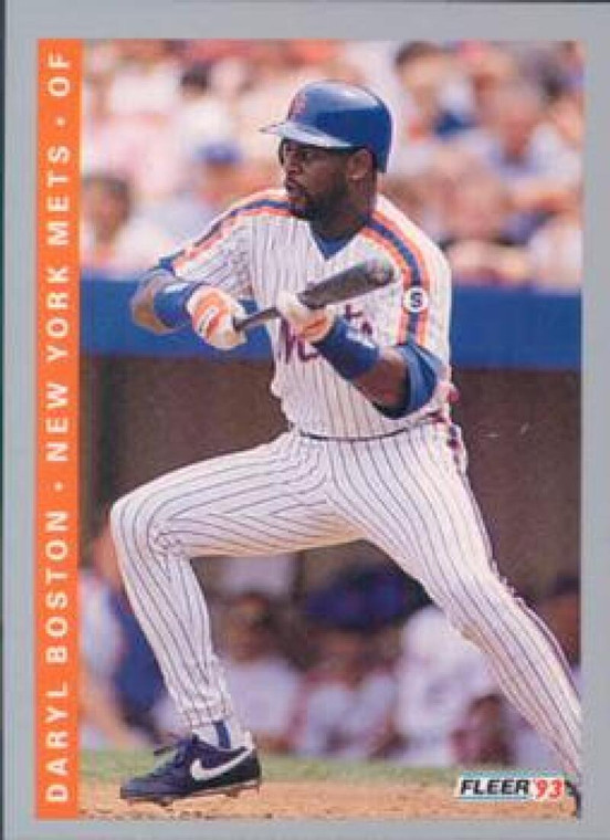 1993 Fleer #85 Daryl Boston VG New York Mets 