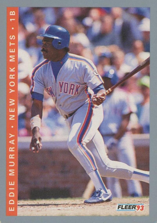 1993 Fleer #91 Eddie Murray VG New York Mets 