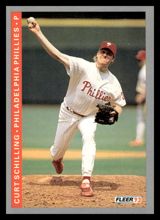 1993 Fleer #108 Curt Schilling VG Philadelphia Phillies 