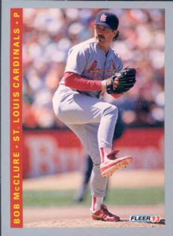 1993 Fleer #128 Bob McClure VG St. Louis Cardinals 