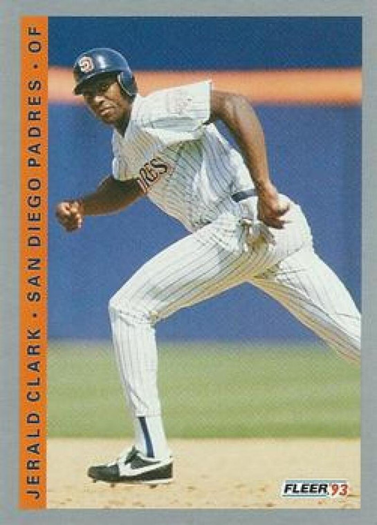 1993 Fleer #137 Jerald Clark VG San Diego Padres 