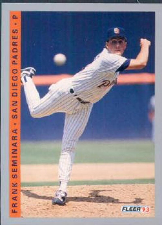 1993 Fleer #146 Frank Seminara VG San Diego Padres 
