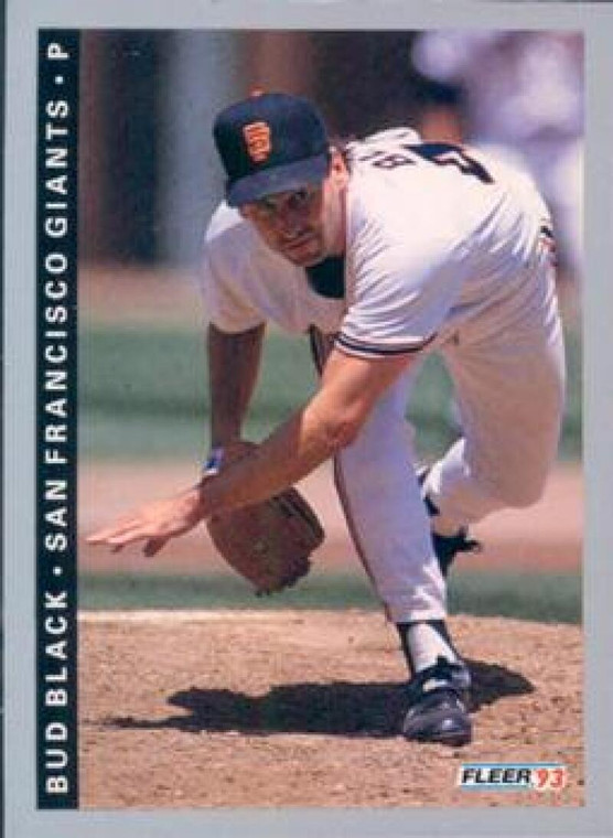 1993 Fleer #151 Bud Black VG San Francisco Giants 