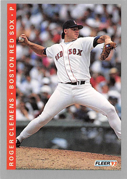1993 Fleer #177 Roger Clemens VG Boston Red Sox 