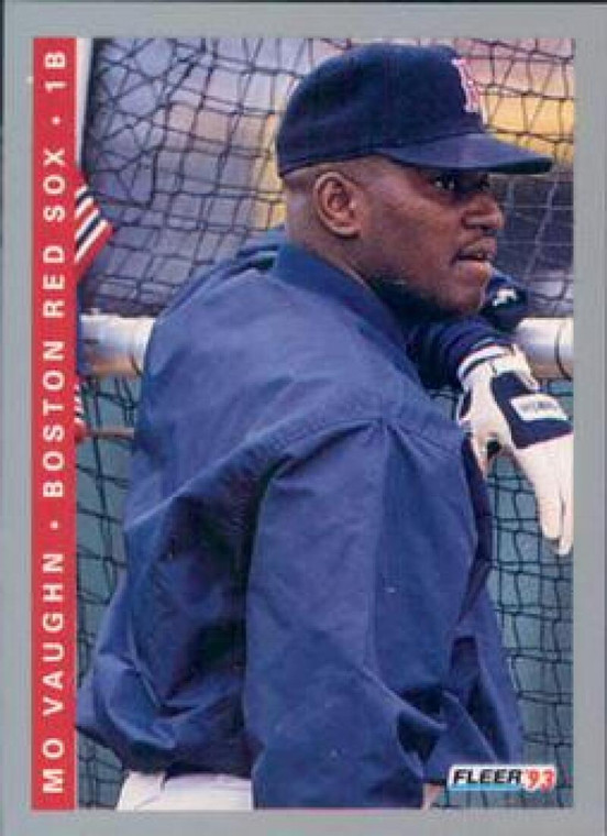 1993 Fleer #184 Mo Vaughn VG Boston Red Sox 
