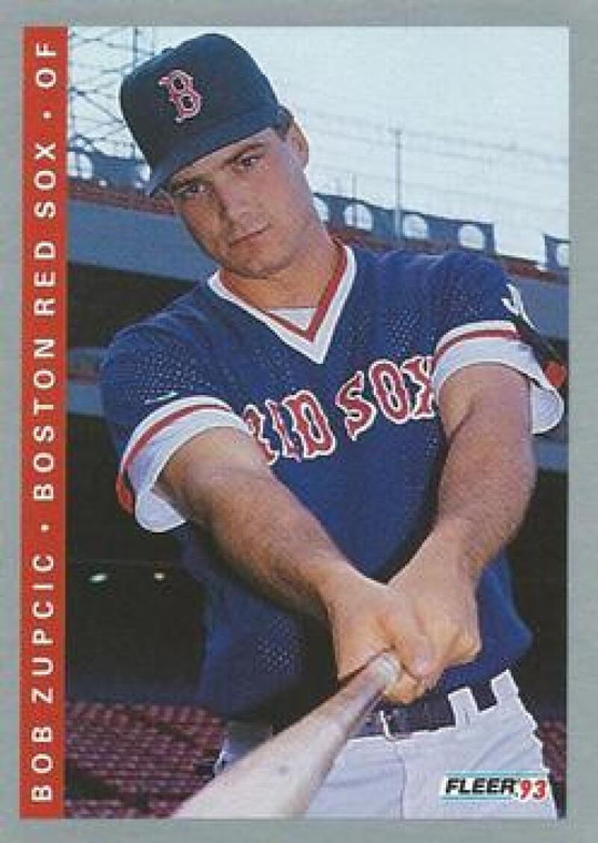 1993 Fleer #186 Bob Zupcic VG Boston Red Sox 