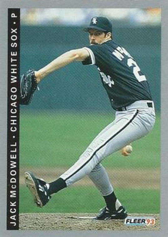 1993 Fleer #207 Jack McDowell VG Chicago White Sox 