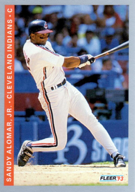1993 Fleer #212 Sandy Alomar Jr. VG Cleveland Indians 