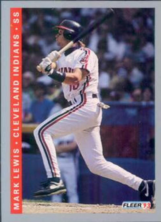 1993 Fleer #216 Mark Lewis VG Cleveland Indians 