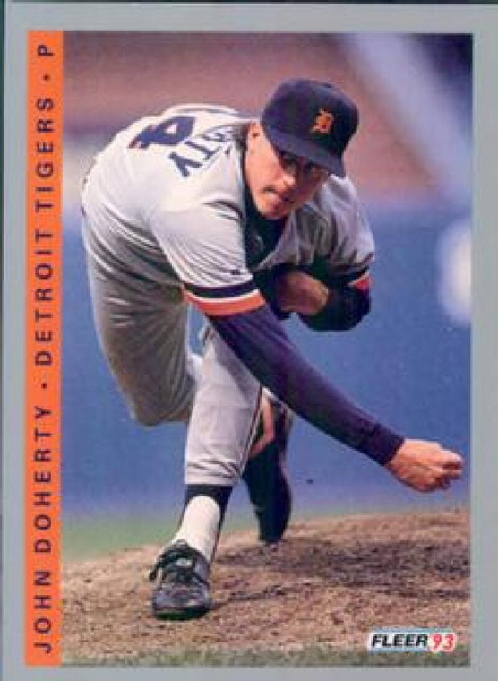 1993 Fleer #226 John Doherty VG Detroit Tigers 