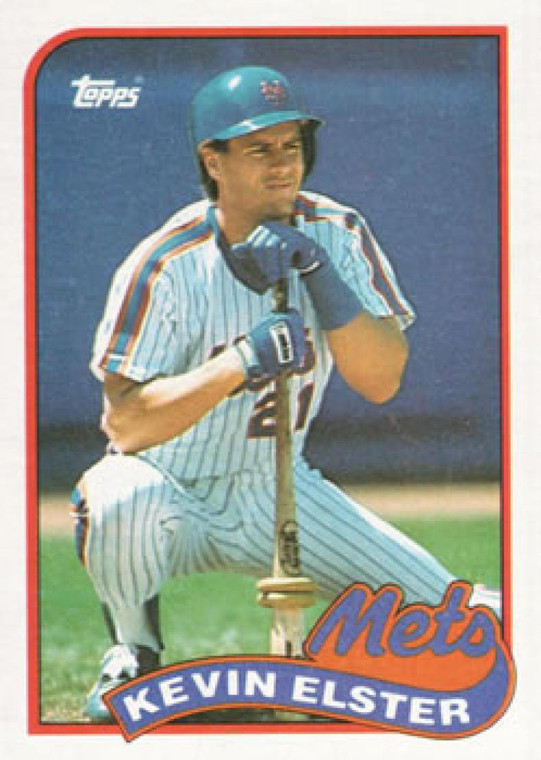 1989 Topps #356 Kevin Elster NM-MT New York Mets 