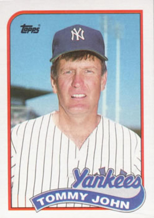 1989 Topps #359 Tommy John NM-MT New York Yankees 