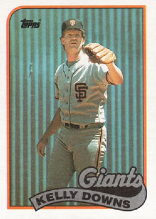 1989 Topps #361 Kelly Downs NM-MT San Francisco Giants 