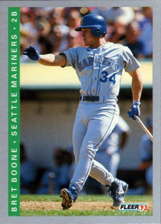 1993 Fleer #304 Bret Boone VG Seattle Mariners 