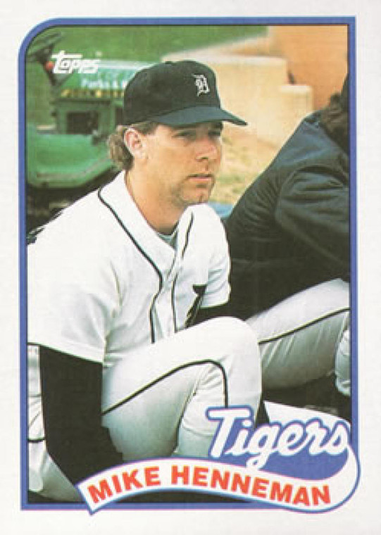1989 Topps #365 Mike Henneman NM-MT Detroit Tigers 